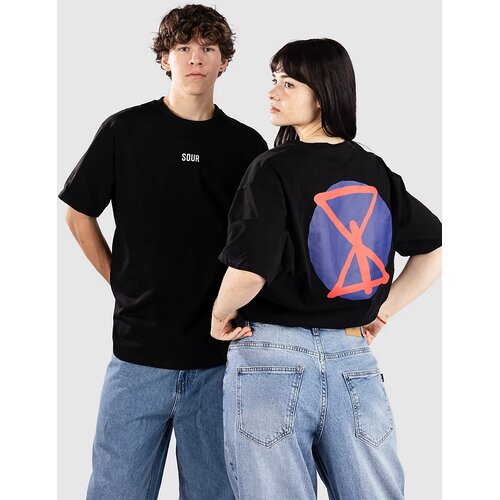 Sour Solution Drawn T-shirt black Cene