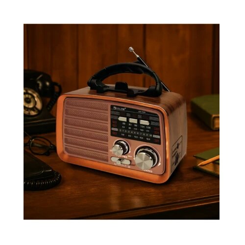 Yiwu Moon Star prenosni retro radio prijemnik 19404-6227PK Slike