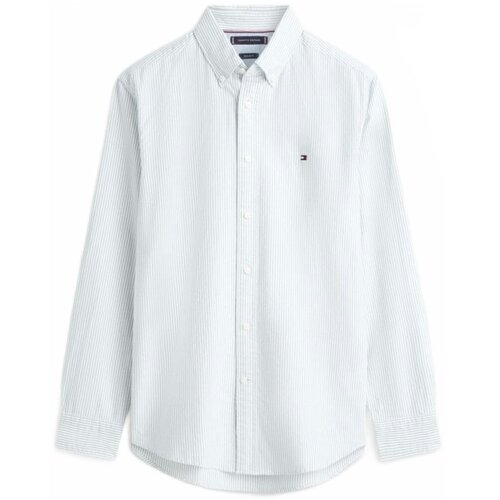 Tommy Hilfiger Srajce z dolgimi rokavi Mw0mw36238 Heritage Oxford Stripe R Bela Slike