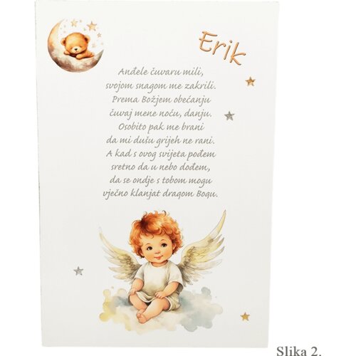  Vnesite toplino in vero v otro&scaron;ko sobo z molitvijo 'Angel varuh - 2. Zlati angel - &Scaron;001416 Cene