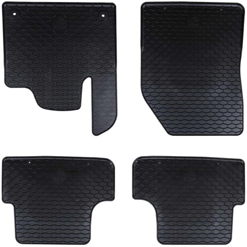  Auto tepih 4 pcs Crna Pogodno za CITROEN C5 AIRCROSS 2017- Guma Cijene