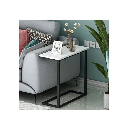Hanah home pomoćni stočić narin white black Cene