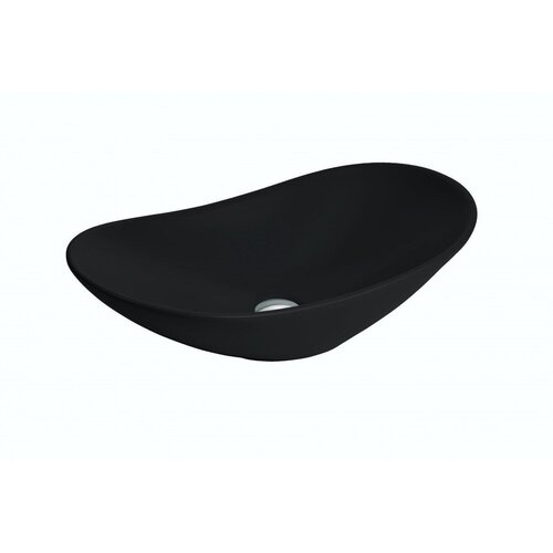 Minotti lavabo nadgradni 625x370x155 mat crni (7030CM) Slike