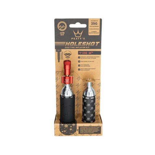Peaty&amp;#039;s Holeshot CO2 Pumpa 25g Crvena Slike