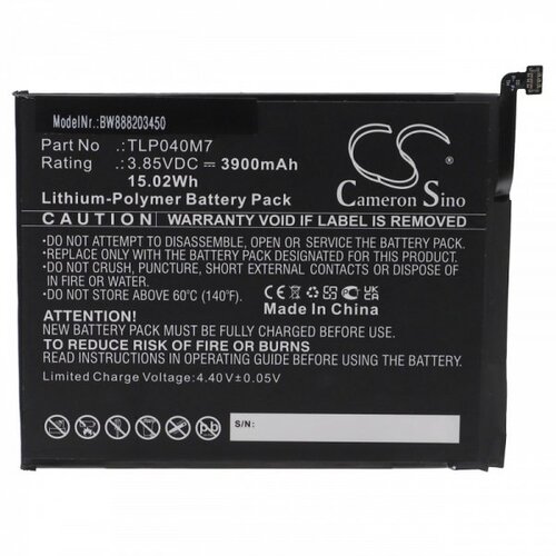 VHBW Baterija za Alcatel 3T / OT-9032T, 3900 mAh Cene