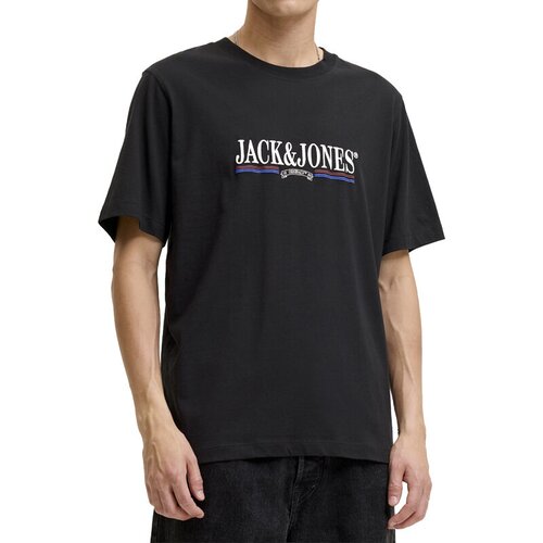 Jack &amp;amp; Jones Jack&amp;amp;Jones Mu&amp;scaron;ka majica kratkih rukava RFrederiksberg, Crna Slike