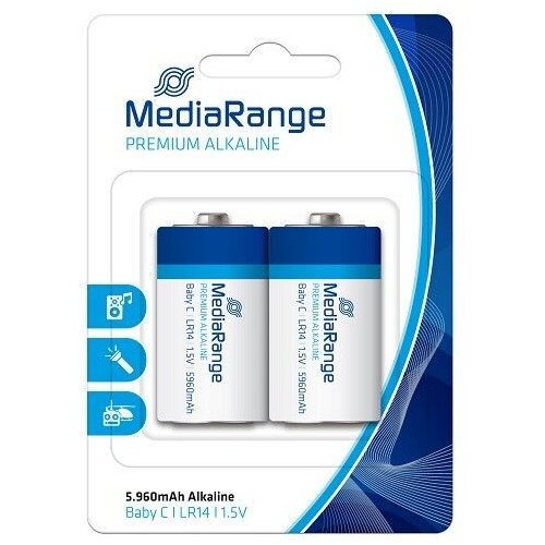 Mediarange C-LR14 alkalne baterije 1.5V baby MRBAT108 ( LR14MR/Z ) Slike