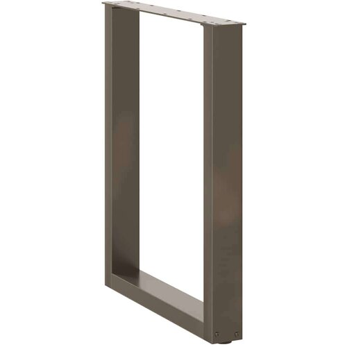 VidaXL noge za blagovaonski stol u-oblik 3 kom prirodni čelik 70 x (72-73) cm čelik Slike