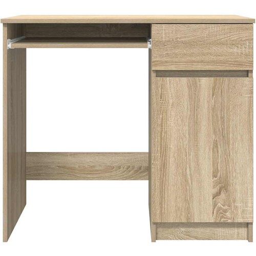  Radni stol sonoma hrast 86x49x76 cm konstruirano drvo Slike