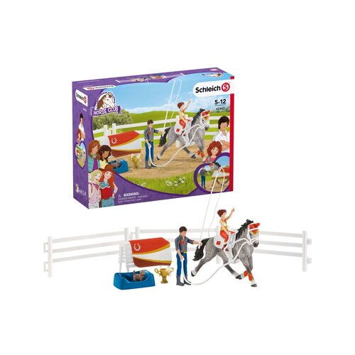 Schleich 42443 - Horse Club - Mijin komplet za voltižiranje Slike
