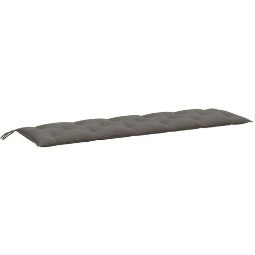 VidaXL Jastuk za vrtnu klupu pro&amp;scaron;arano tamnosivi 180x50x7 cm tkanine Slike