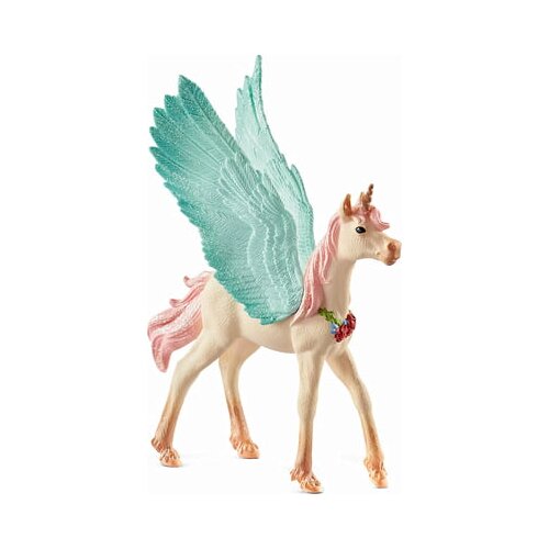 Schleich bayala 70575 Decorated Unicorn Pegasus, Foal Slike
