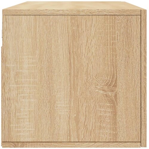  Zidni ormarić boja hrasta 100 x 36,5 x 35 cm konstruirano drvo Slike