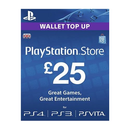 Sony PS4 igra Network PSN Card 25£ Slike