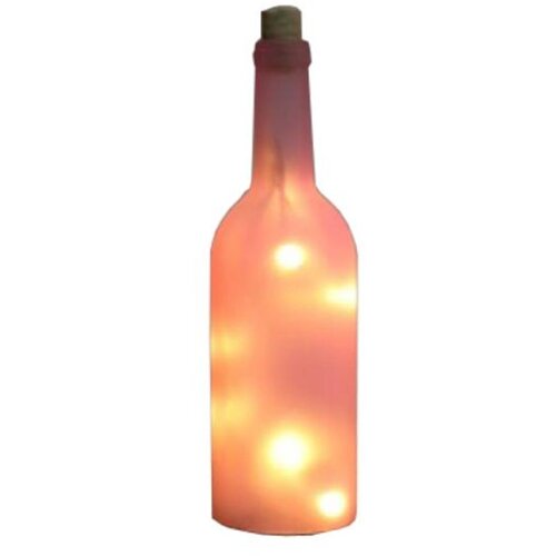 Home Ukrasna boca sa roze LED diodama Cijene