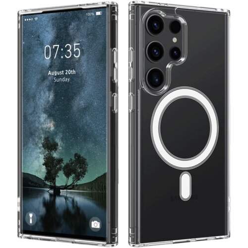 NN-Su Maska za mobilni telefon Samsung S25 Ultra, MagSafe, Providna Slike