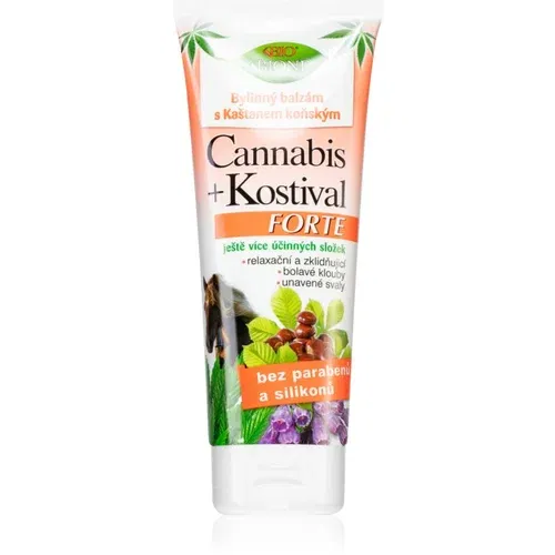 Bione Cosmetics Cannabis Kostival Forte biljni fluid za mišiće, zglobove i ligamente 200 ml