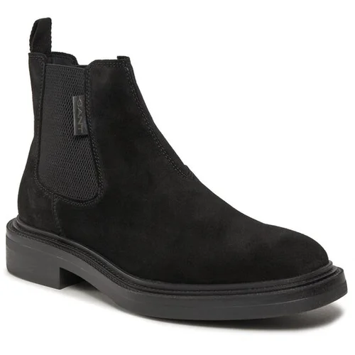 Gant Nizki čevlji Fairwyn Chelsea Boot 27653405 Črna