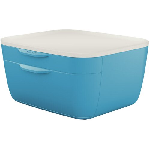  KUTIJA S 2 LADICE COSY LEITZ 53570061 PLAVA/BIJELA Cijene