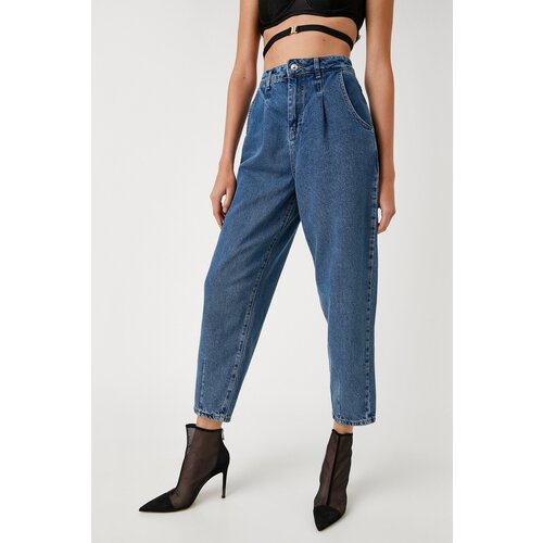 Koton Women&amp;#039;s Medium Indigo Trousers Slike