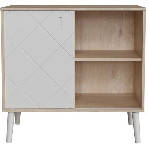 Faktum peak komoda, Natural Oak - White Cijene