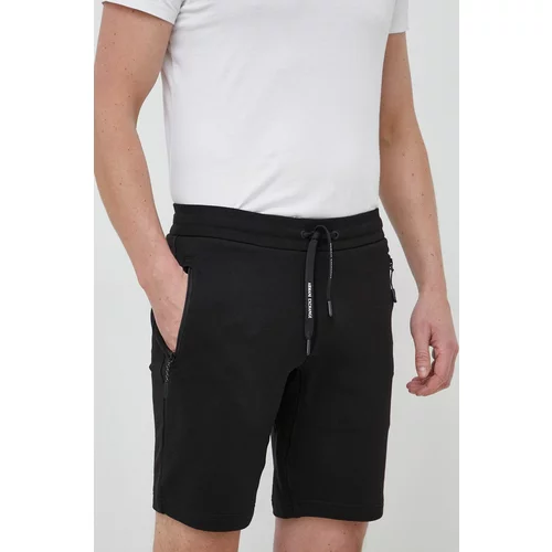 Armani Exchange Pamučne kratke hlače za muškarce, boja: crna