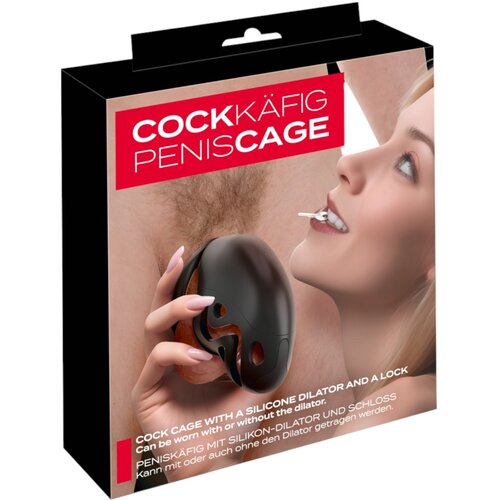 You2Toys kletka za penis z vtičem za penis (črna) Cene