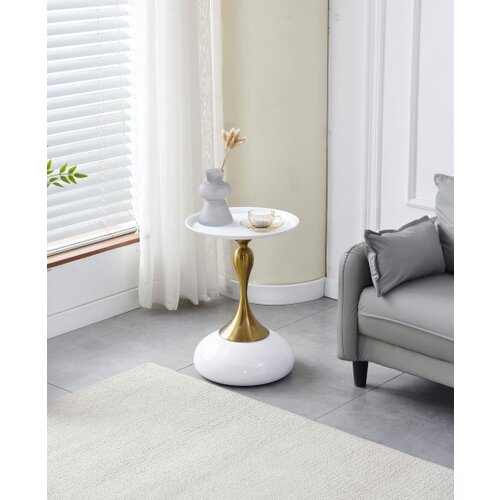 Arti Klub sto 6170 Beli/Zlatni stub fi 39x530mm ( 800-630 ) Cene