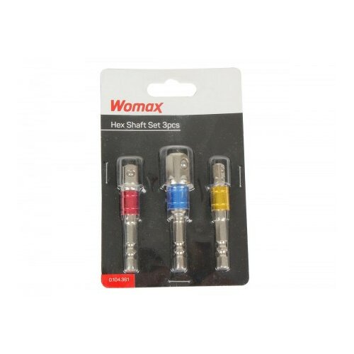 Womax pro adapter za nasadne ključeve set 3 kom ( 0104361 ) Cene