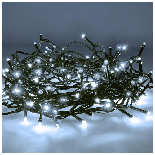 solight 1V06-W-1 - LED lanac 200xLED/8 funkcija 15m IP44 hladno bela Cene