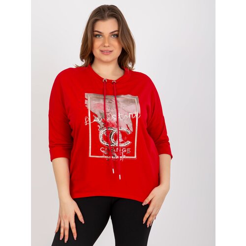 RELEVANCE Blouse-RV-BZ-8456.35-red Cene