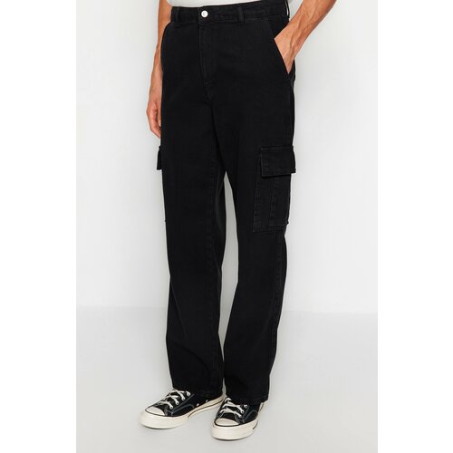 Trendyol Jeans - Black - Wide leg Slike