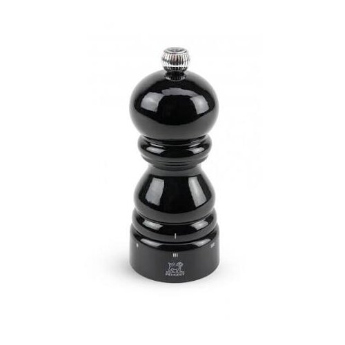 Peugeot Paris Salzmühle 12 cm Buchenholz schwarz lackiert Cene