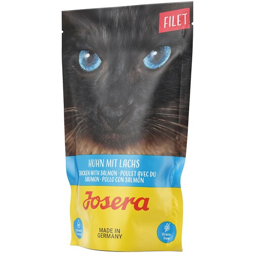 Josera Filet 16 x 70 g - Pi&amp;scaron;čanec in losos Slike