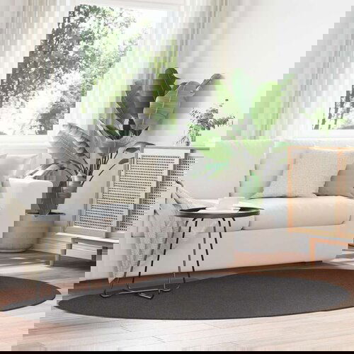  Tepih Antracit 140x200 cm Poliester Protuklizni Cijene