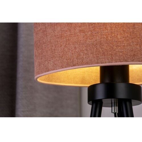  Duolla - Stona lampa OVAL 1xE27/15W/230V, prečnik 30 cm, ružičasta Slike