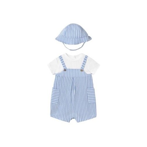 Mayoral 1602 Pelele y gorro a juego Azul Plava Slike