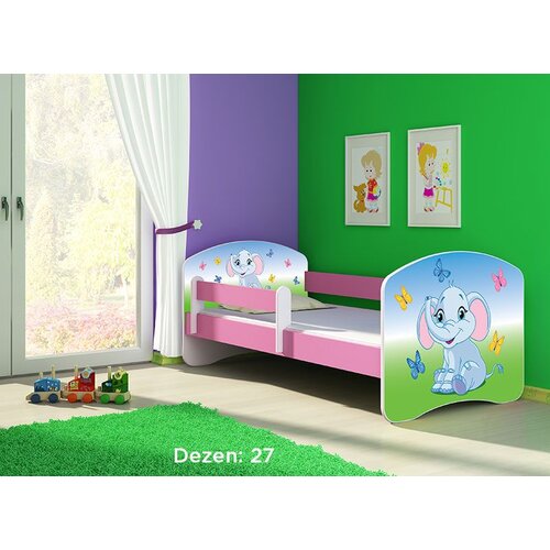 ACMA dečiji krevet II 140x70 + dušek 6 cm PINK27 Cene