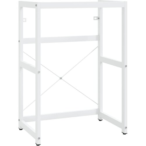 Maison Chic Kopalniški regal - Umivalniška omarica bel 59x38x83 cm železo, (21759000) Cene