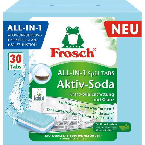  All-in-1 tablete za pomivalni stroj z aktivno sodo - 30 tab Cene