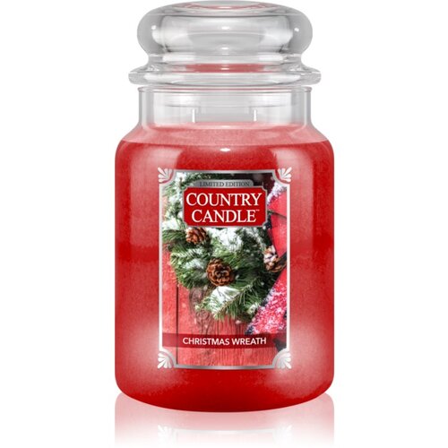 Country Candle Christmas Wreath dišeča sveča 737 g Cene