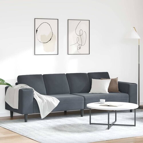  Kauč za dnevni boravak Tamno siva 250 x 77 x 76 cm Cene