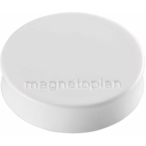 magnetoplan Ergonomski magnet, Ø 30 mm, DE 60 kosov, bele barve