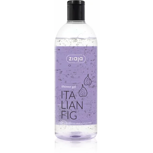 Ziaja Italian Fig poživljajoči gel za prhanje 500 ml