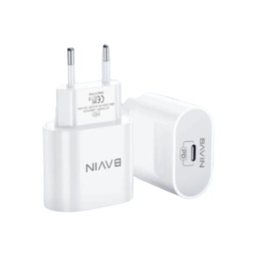 BAVIN Punjač, 20W, USB-C, Beli Cene