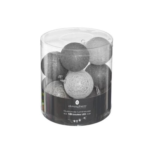 Atmosphera dekorativni led venac od 10 kuglica (116415L1) Cene