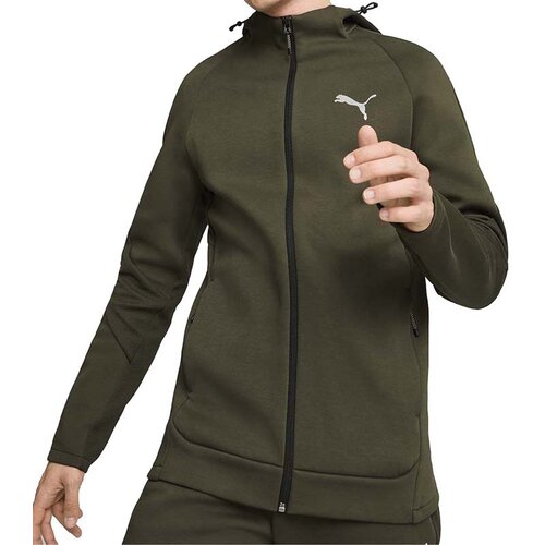 Puma dukserica evostripe dukserica sa patentnim zatvaračem po celoј dužini dk za muškarce Cene