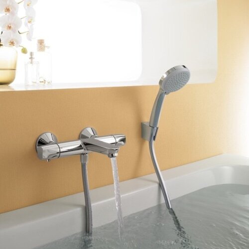 Hansgrohe ročna prha CROMA 100 Vario + držalo (27592000) Cene