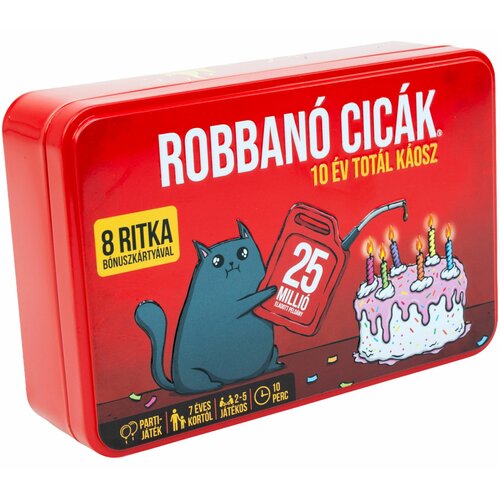 Asmodee Eksplozivne mačke &amp;ndash; 10. obljetničko izdanje dru&amp;scaron;tvene igre Slike