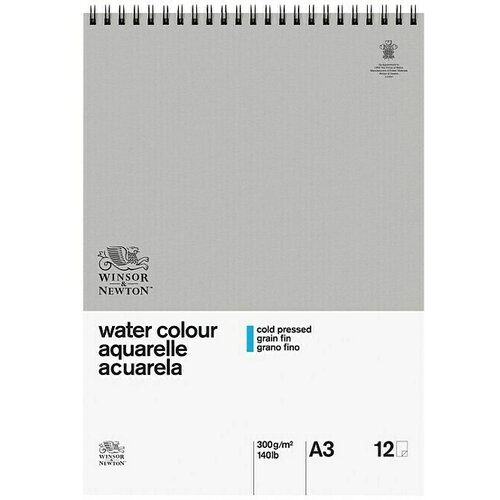 WINSOR &amp;amp; NEWTON Blok za crtanje Aquar (Broj listova: 12 Kom.) Slike